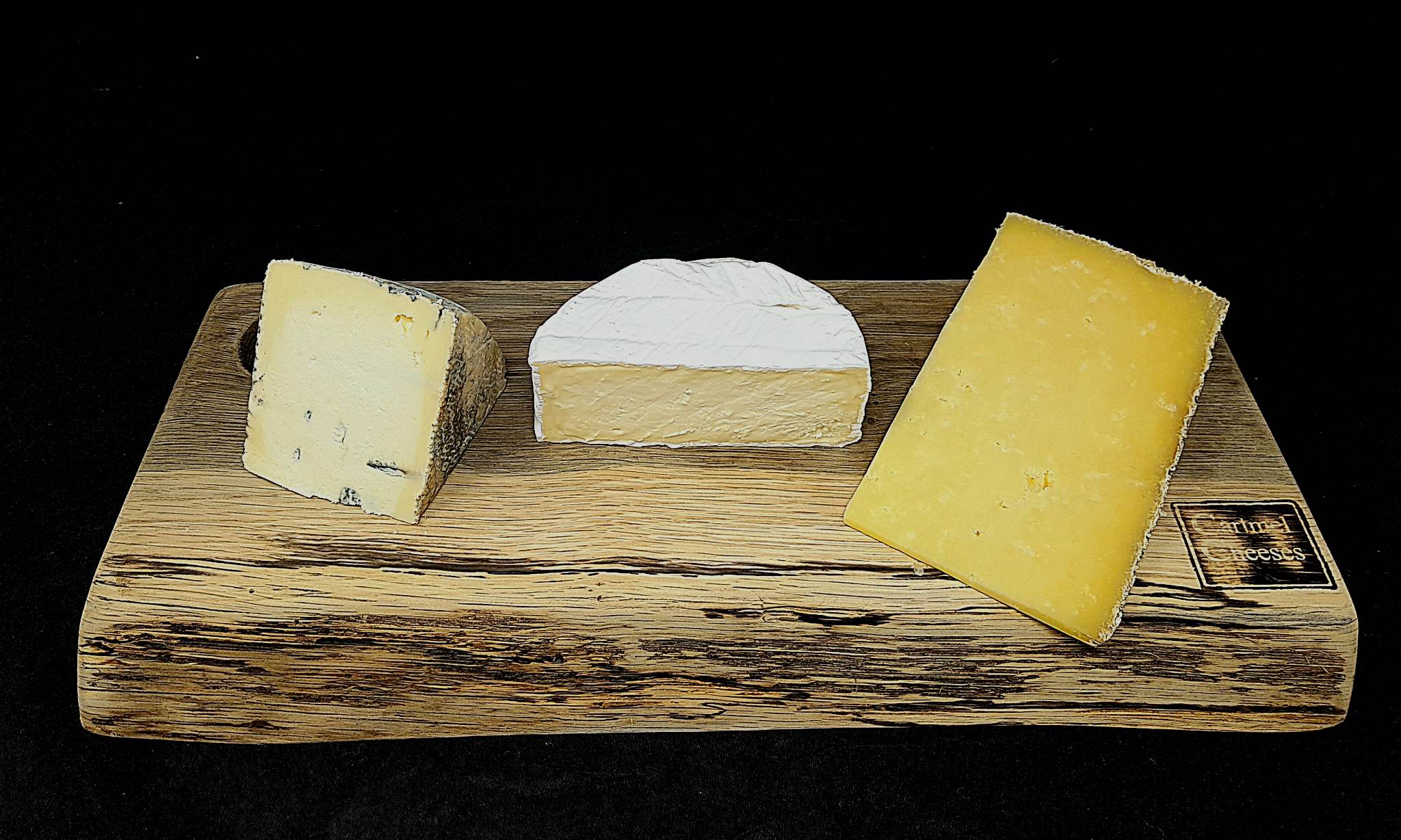 Trio Of Cheese Cumbrian Cartmel cheese